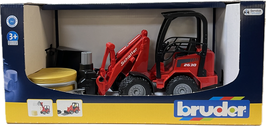 Bruder Toys Schaffer Bale Gripper Farm Vehicle