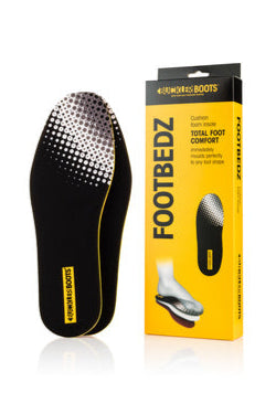 Buckbootz Footbedz Soft Flexible Lightweight Insole For Shoes & Boots