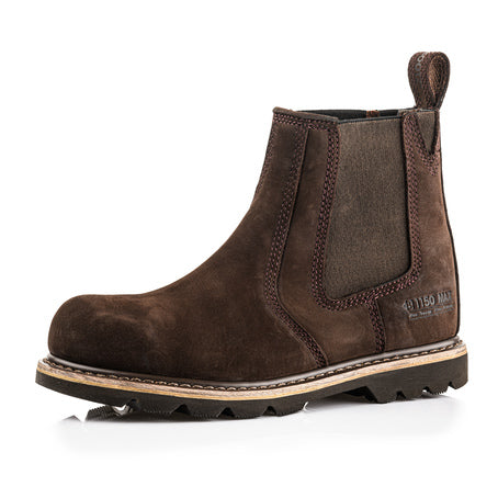 Buckbootz B1150 Hard as Nails Dealer Boot Chocolate Oil