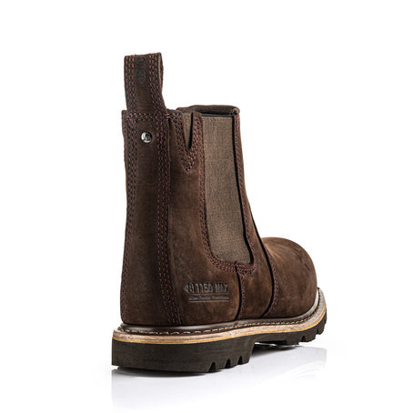 Buckbootz B1150 Hard as Nails Dealer Boot Chocolate Oil