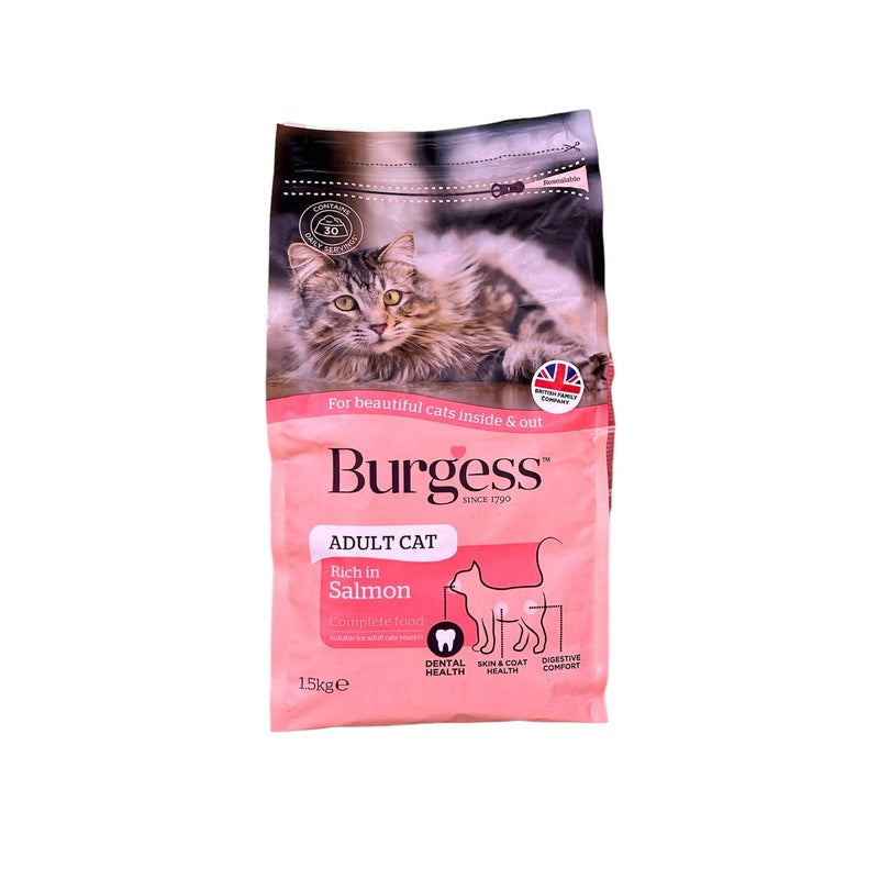 Burgess Cat Food Salmon W.E. Jameson & Son Ltd