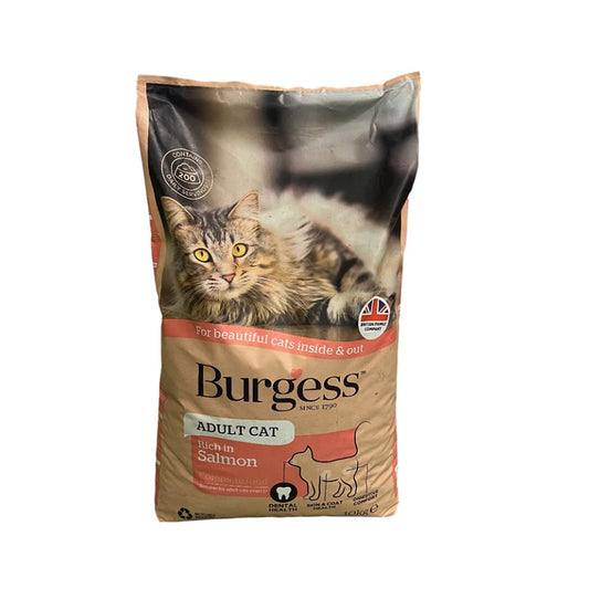 Burgess Adult Cat Salmon Cat Food 10kg