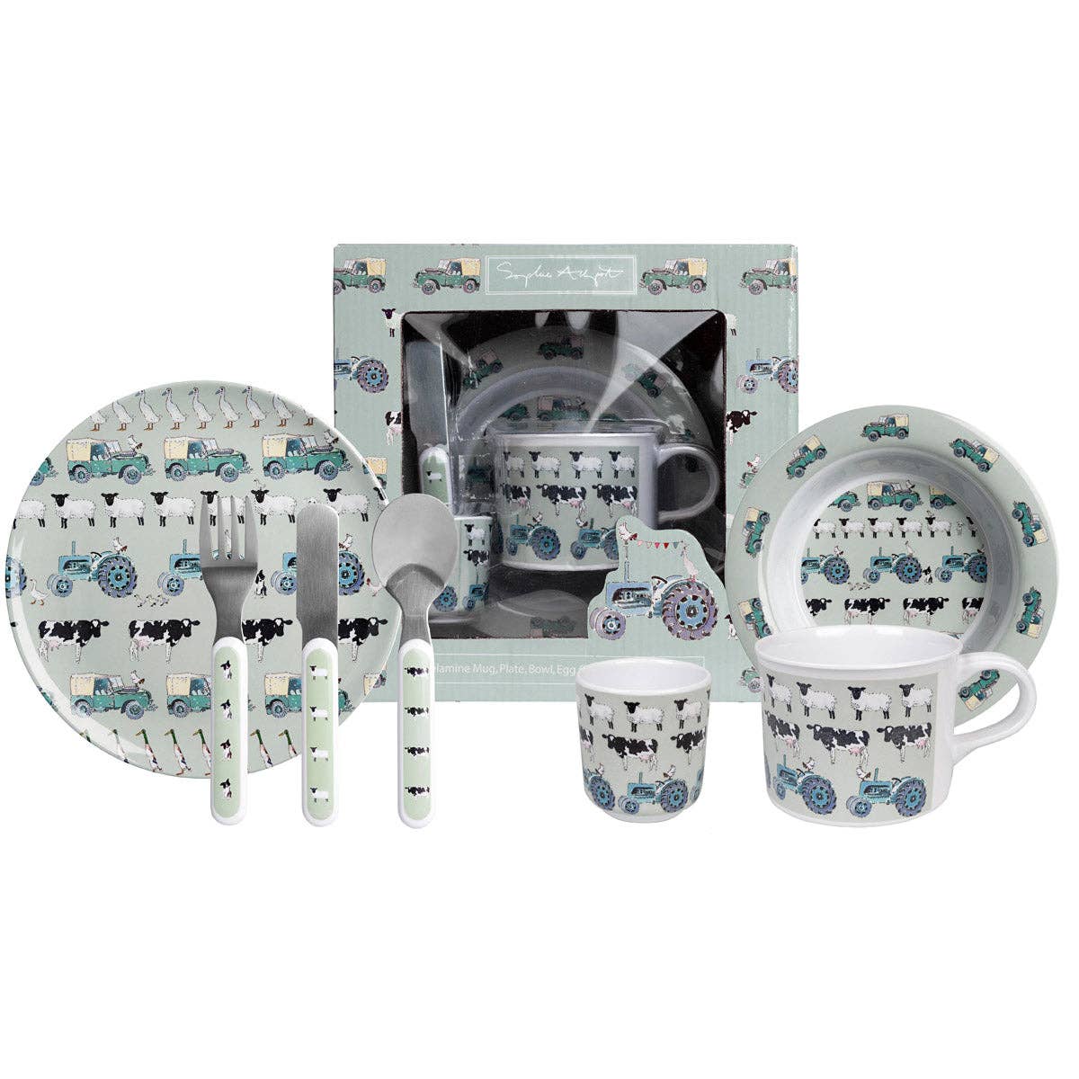 On The Farm Children's Cutlery Set