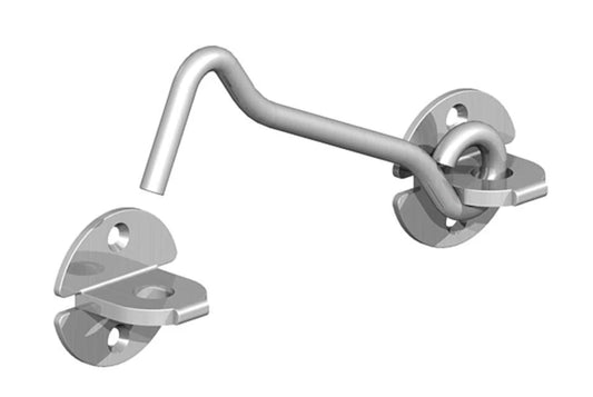 Gatemate 150mm Galvanised Cabin Hook Wire Pattern