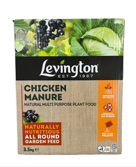 Levington Chicken Manure Natural Multi Purpose Plant Food 3.5kg