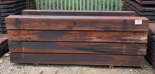 Creosote Gate Post 8ft Various Sizes