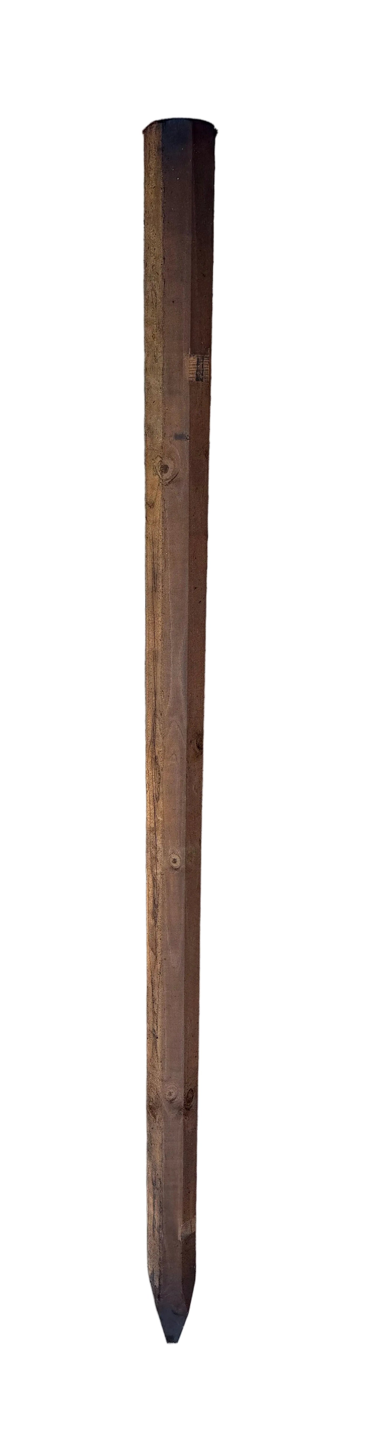 Creosote Otogen Fence Post 6ft x 3-4in