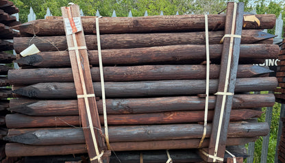Creosote Fence Post 5ft 6in x 3-4in