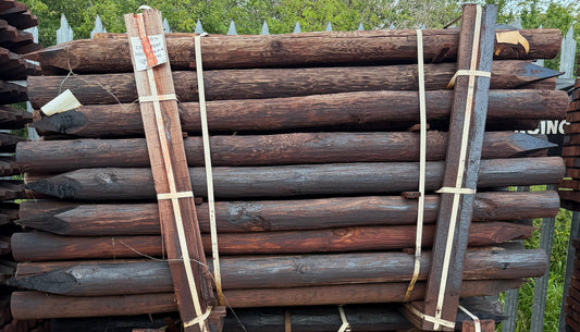 Creosote Fence Post 5ft 6in x 3-4in