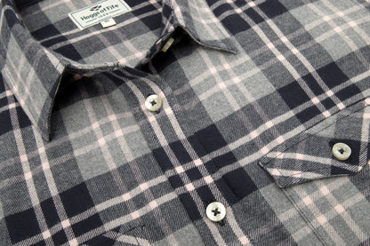 Hoggs Eilidh Ladies Flannel Shirt Navy
