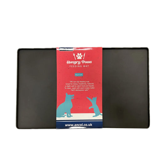 Ancol Pet Non Slip Feeding Mat 45x27.5cm Dogs & Cats