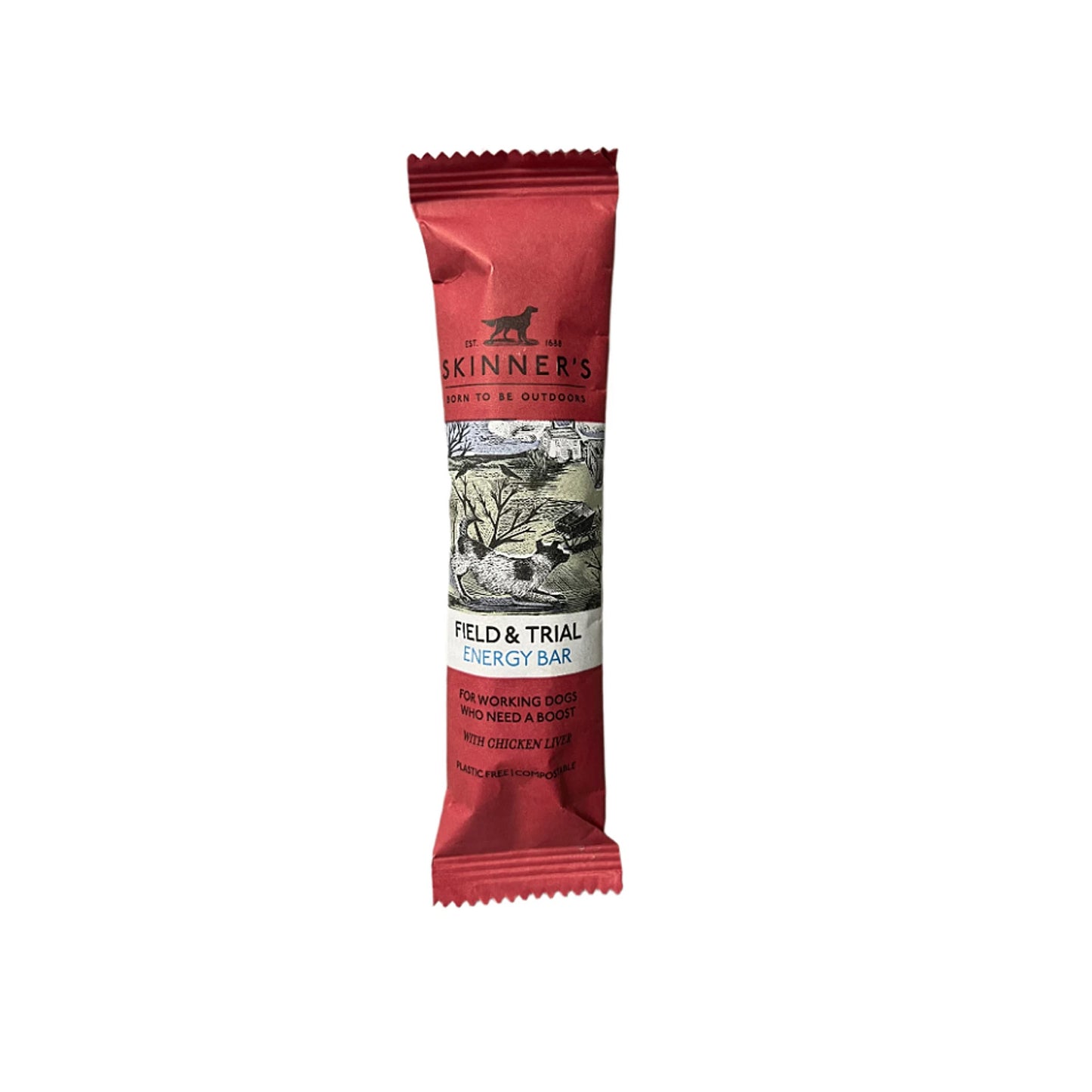 Skinner’s Field & Trial Energy Bar Chicken Liver Dog Treat