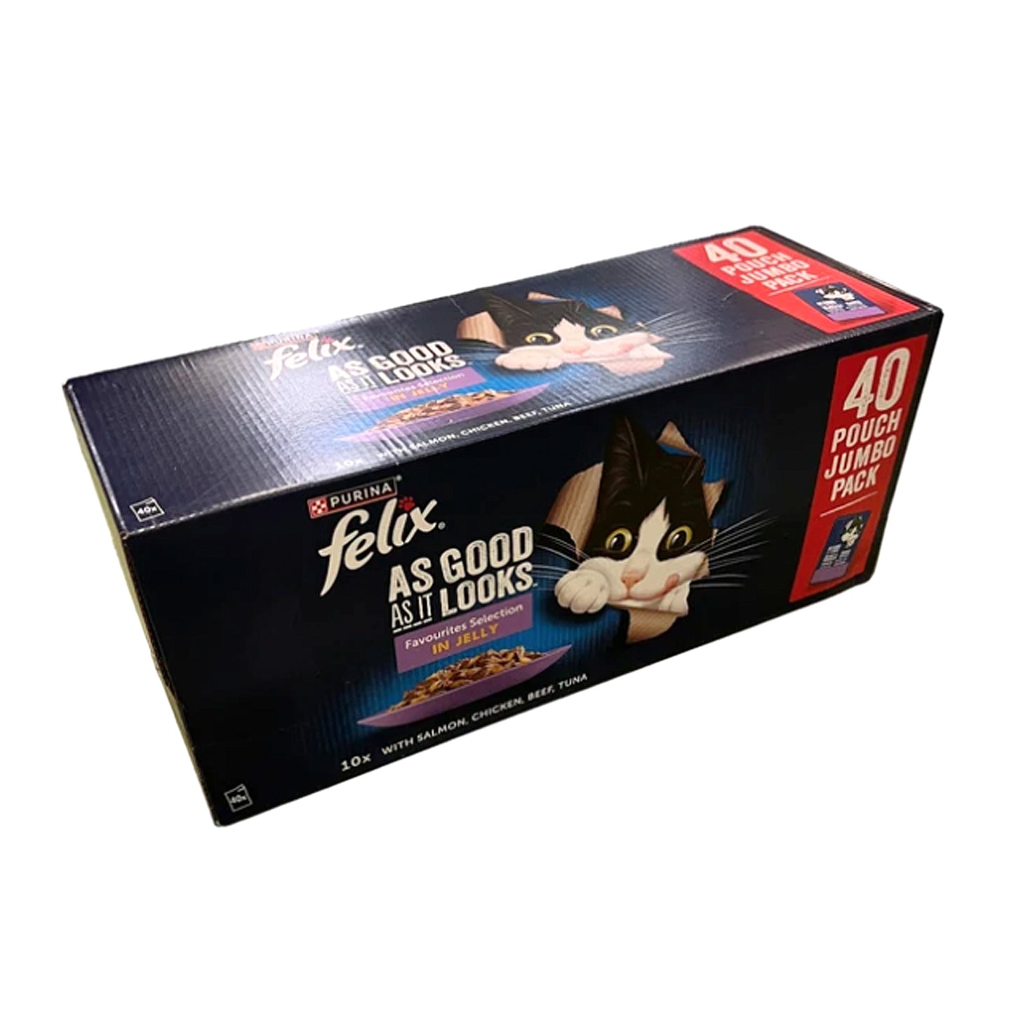 Felix Favourites in Jelly 40 Pouches
