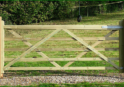 Universal 5 Bar Wooden Field Gate Various Sizes