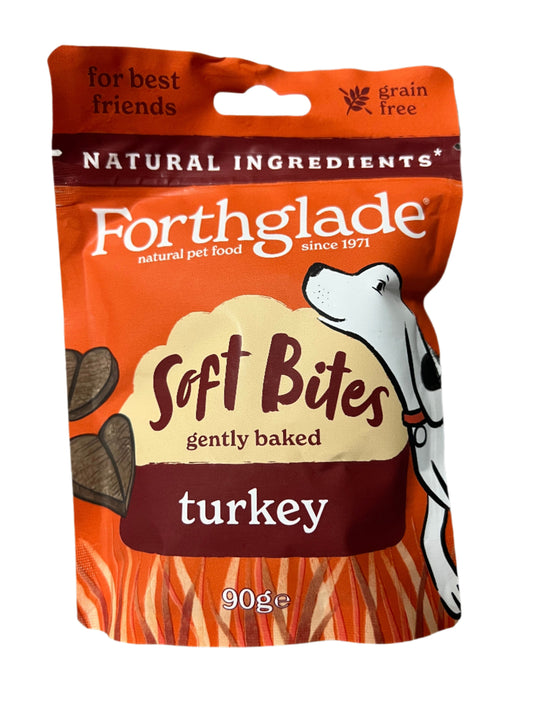 Forthglade Soft Bites Turkey Flavoured Dog Treats