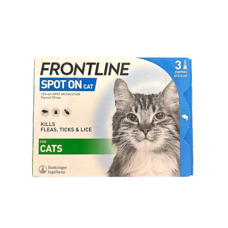 Frontline Spot On Cat 3 Pack