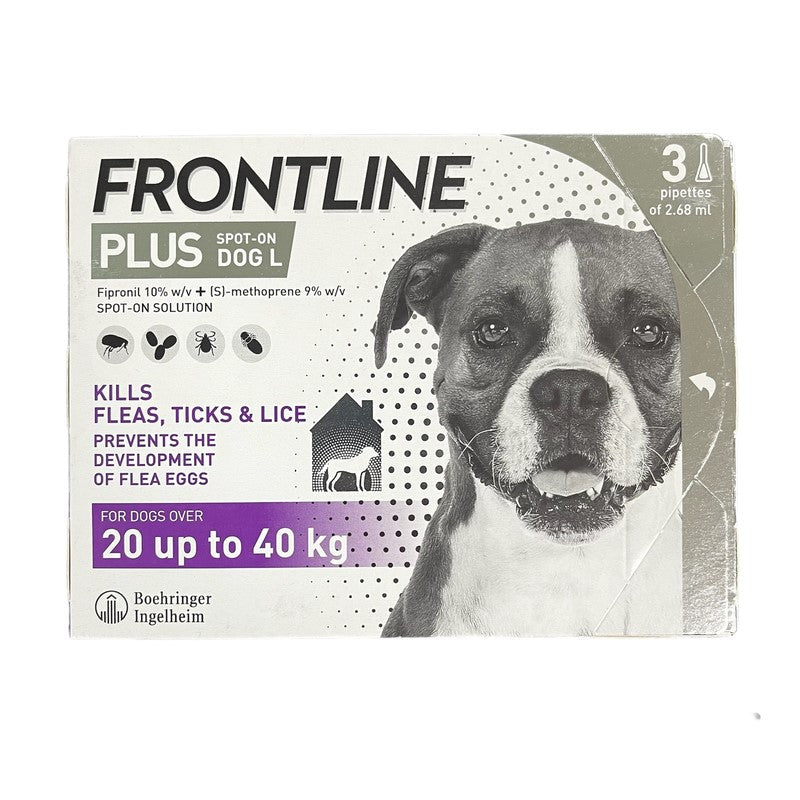 Frontline Spot On Plus Dog 3 Pack