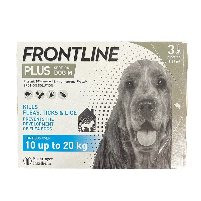 Frontline Spot On Plus Dog 3 Pack