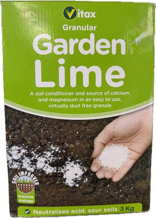 Vitax Granular Garden Lime 3kg