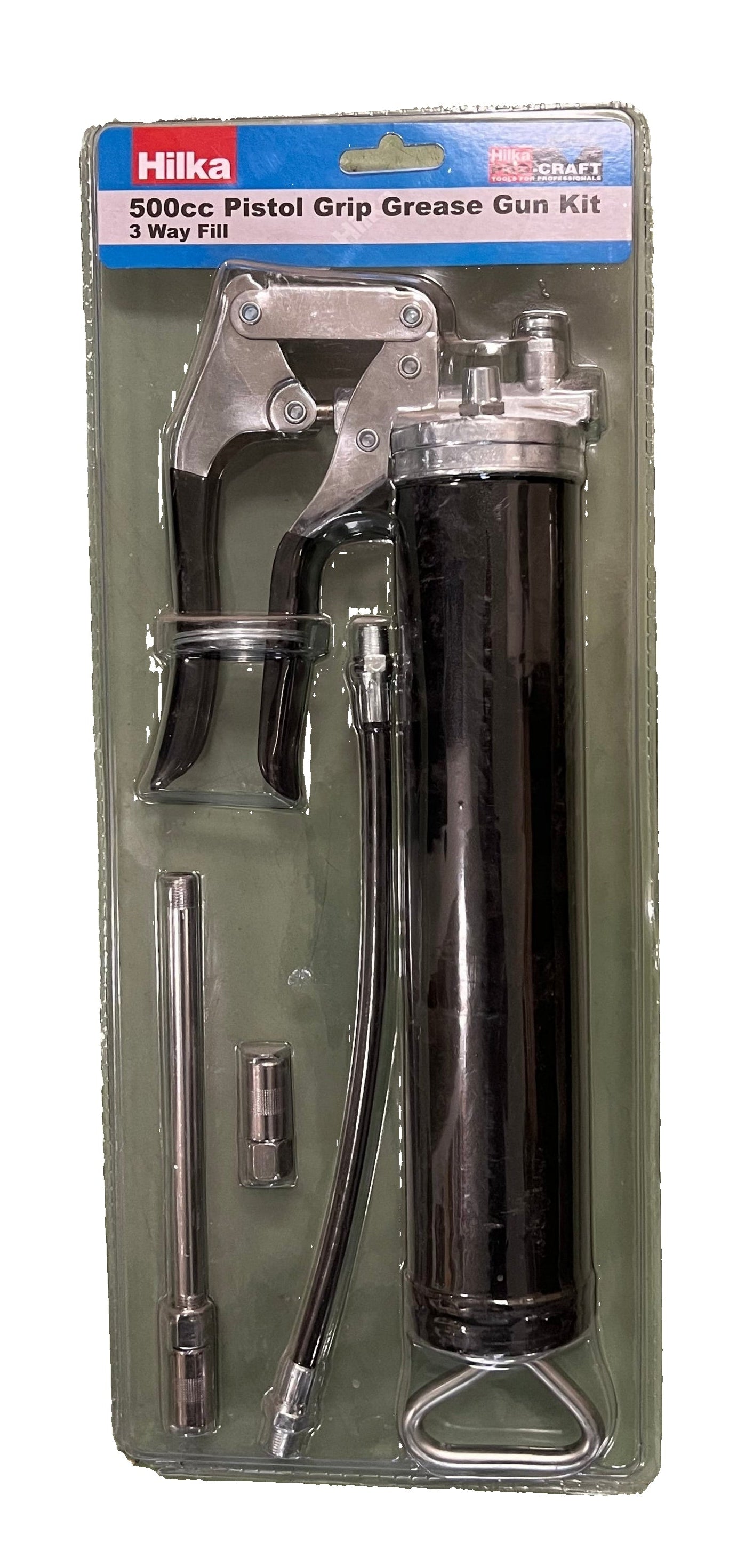 Hilka 500cc Pistol Grease Gun Kit