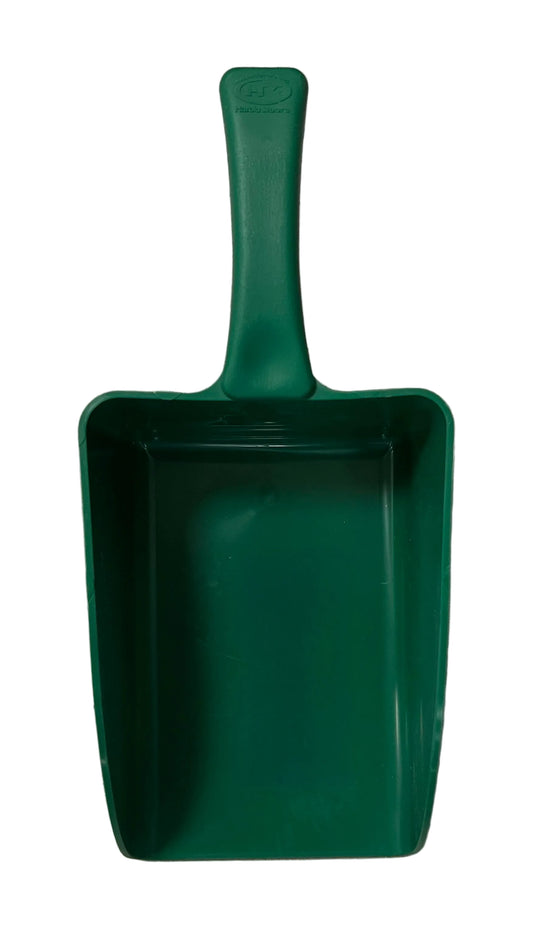 Green Plastic Hand Scoop Small