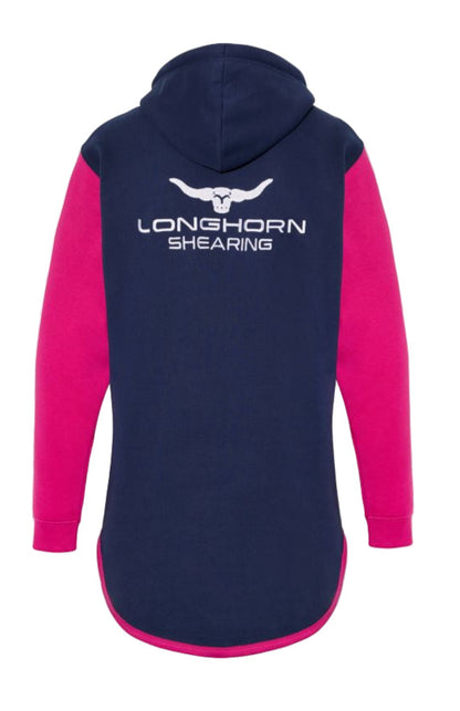 Longhorn Shearing Long Tail Hampshire Suffolk Hoodie