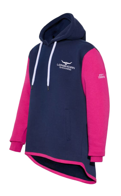 Longhorn Shearing Long Tail Hampshire Suffolk Hoodie