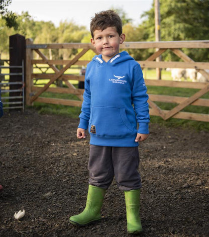 Longhorn Shearing Kids Signature Series Hoodie Royal Blue
