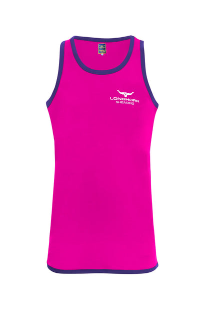 Horner Shearing Singlet Dartmoor Pink