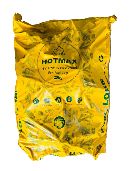 Hotmax High Density Pure Wood Eco Fire Logs