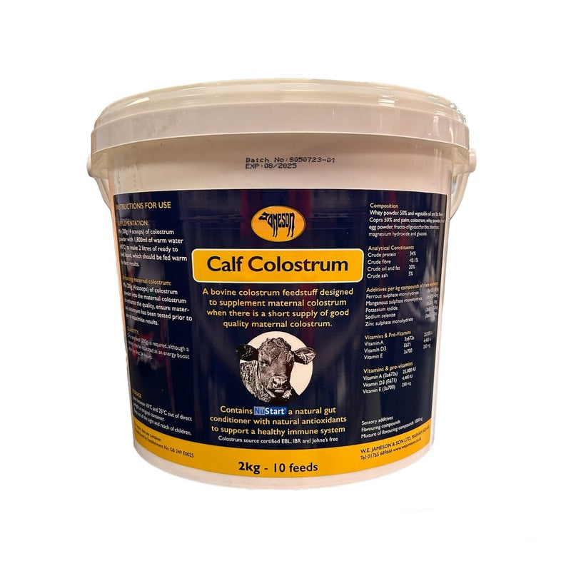 Jameson Calf Colostrum 2kg