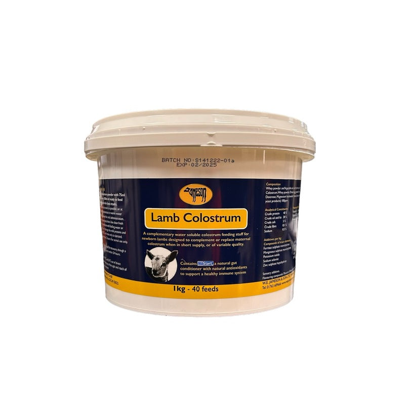 Jamesons Lamb Colostrum