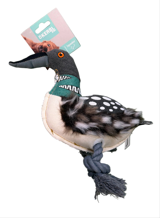 Kerbl Pet Plush Duck Dog Toy