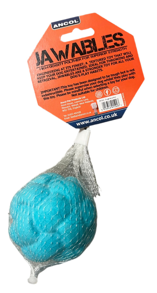 Ancol Jawables Strong Knot Ball Dog Toy