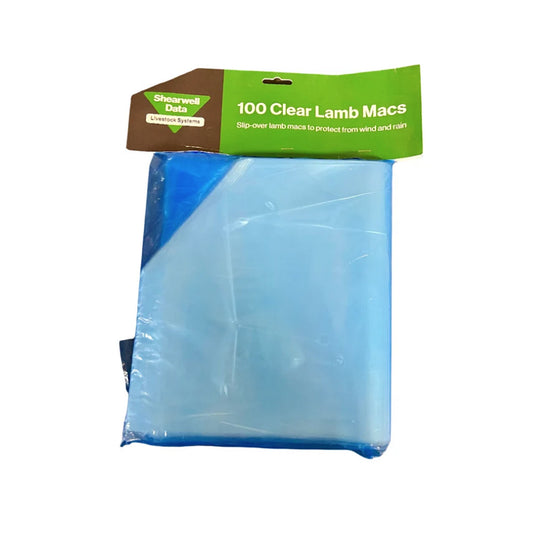 Shearwell Clear Lamb Macs Pack of 100