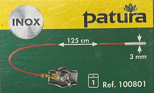 Patura 3mm Lead Connector Rope Electric Fencing