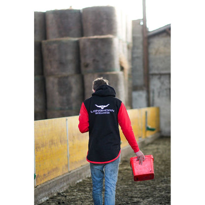 Longhorn Shearing Long Tail Hampshire Suffolk Hoodie