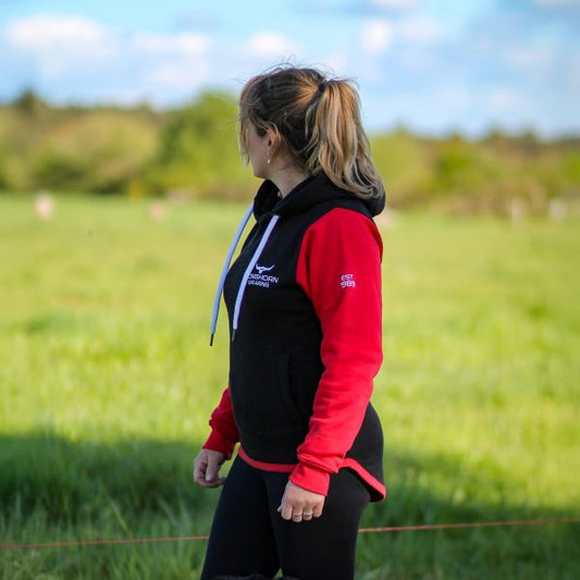 Longhorn Shearing Long Tail Hampshire Suffolk Hoodie