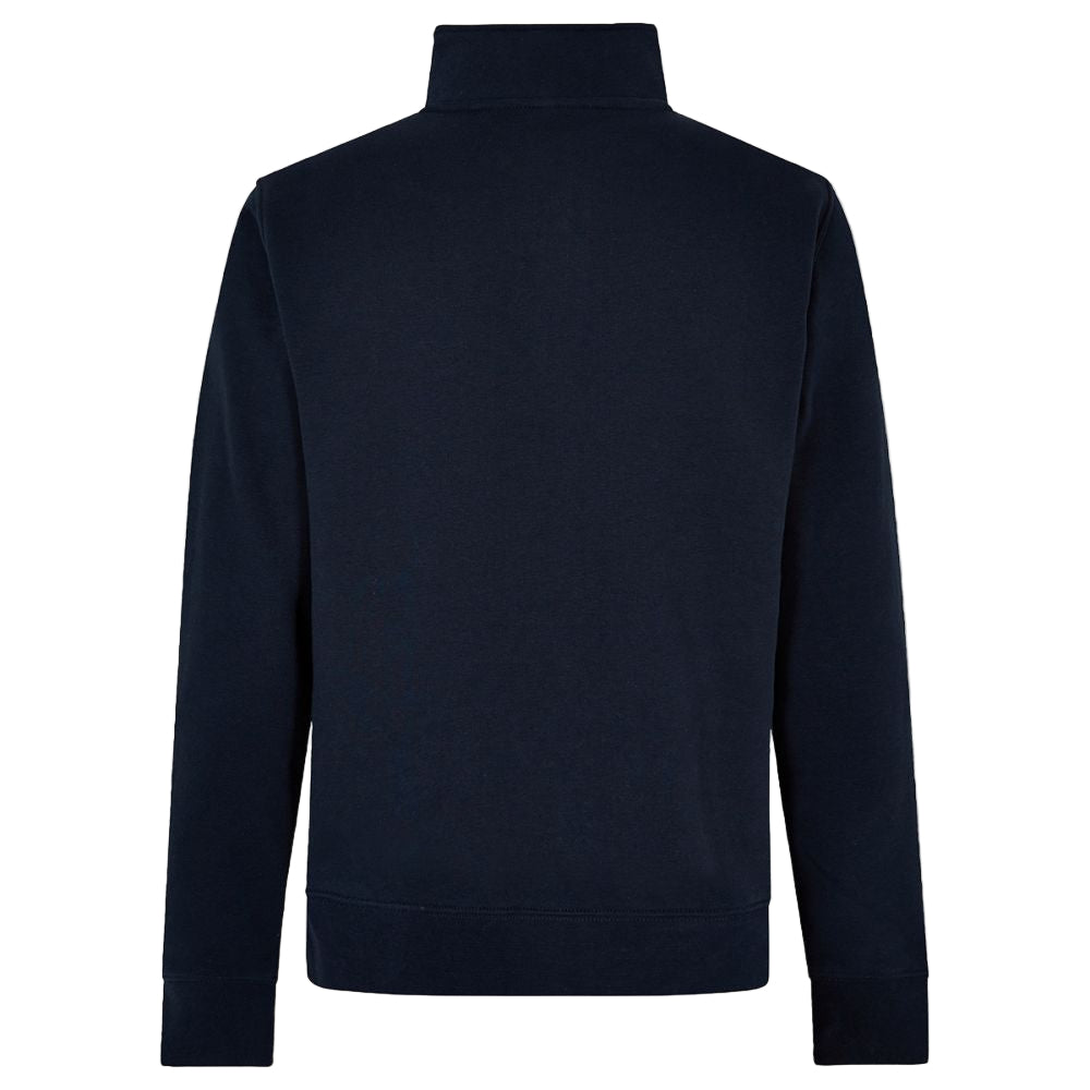 Horner Longhorn Shearing 'No Farmers, No Food' Navy 1⁄4 Zip Sweat