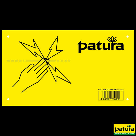 Patura Caution Sign