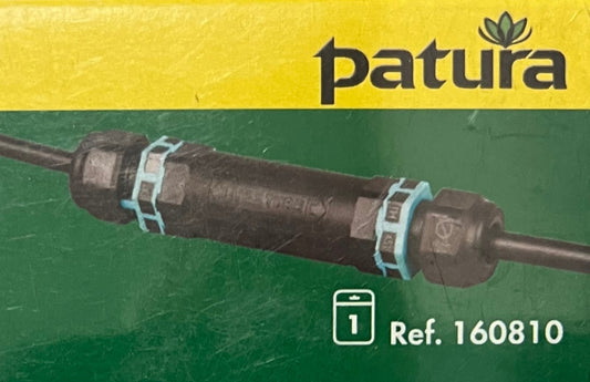 Patura Connector For High Voltage Electric Fence Cable