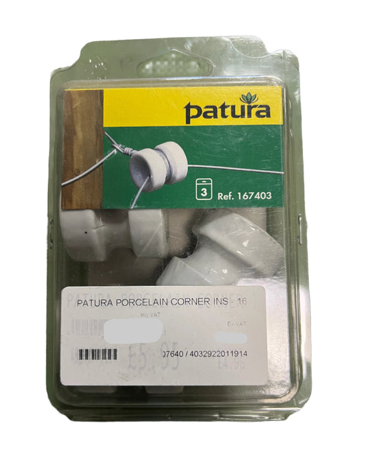 Patura  Porcelain Corner Insulator Electric Fencing
