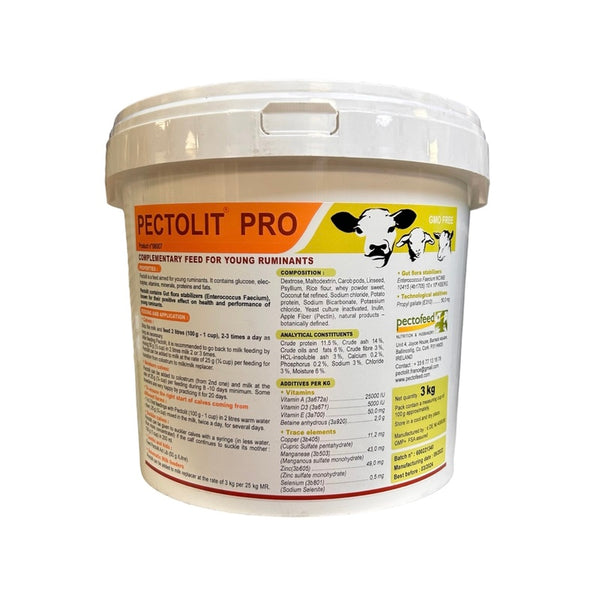 Pectolit Calf Supplement 3kg – W.E. Jameson & Son Ltd