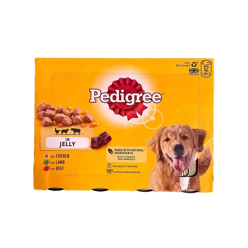 Pedigree Jelly Tins 12x 400g