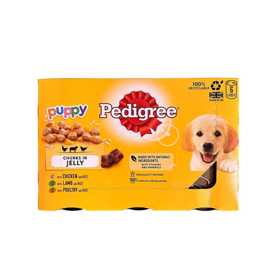 Pedigree Puppy Tins Variety 6 X 400G