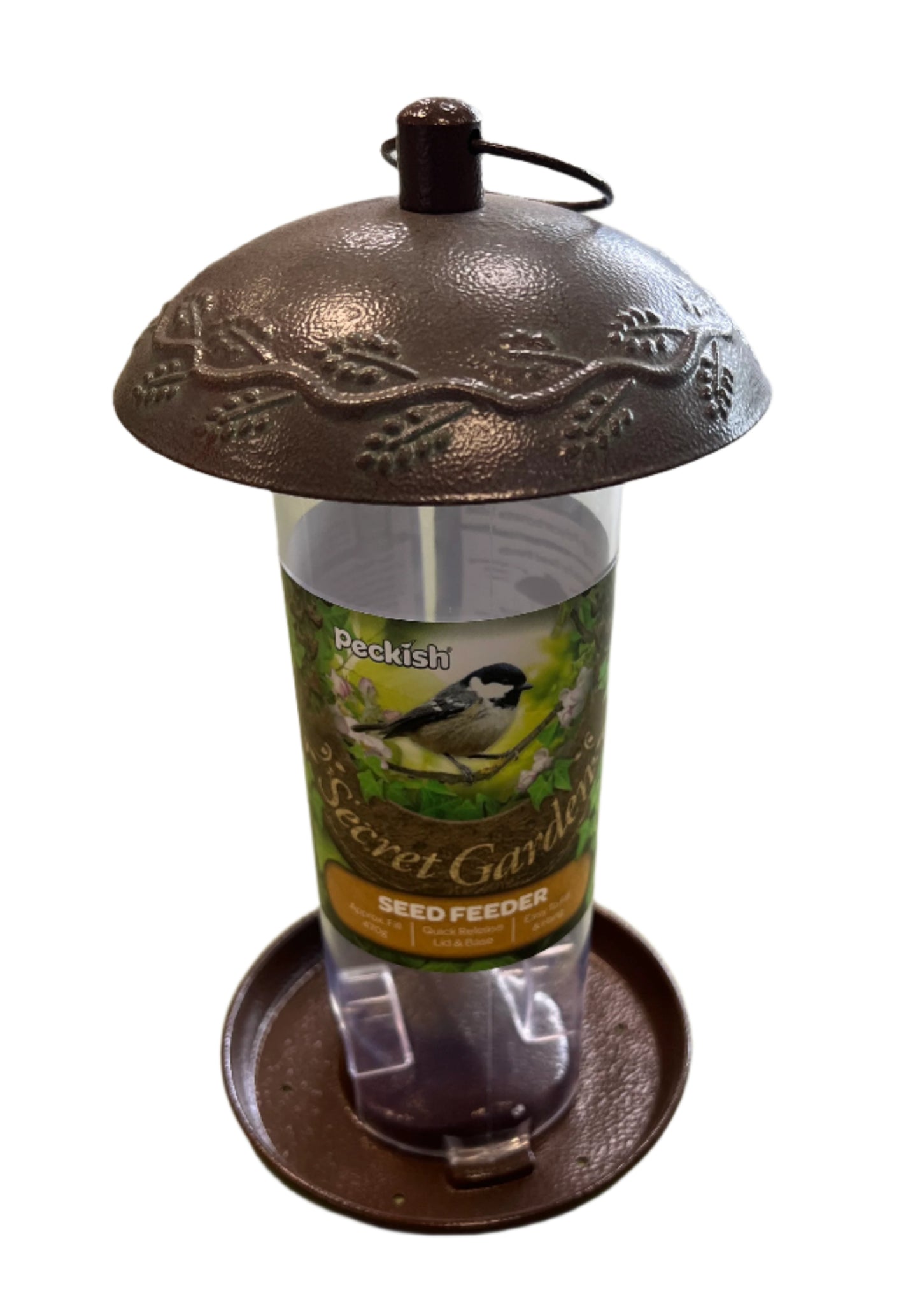 Peckish Secret Garden Seed Bird Feeder