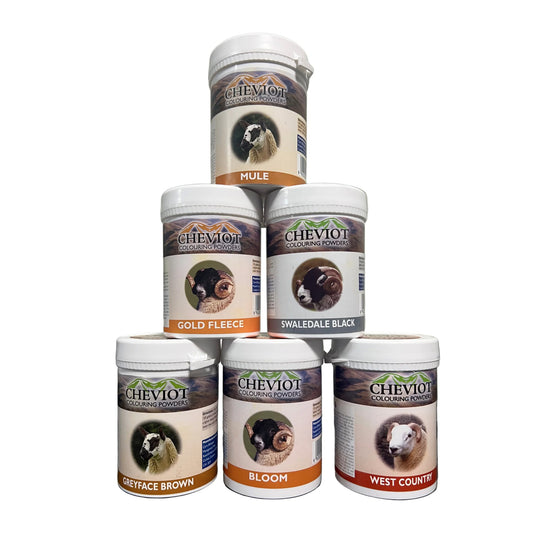 Cheviot Sheep Colouring Powder Various Colours