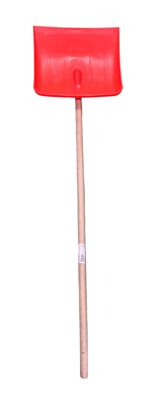Large Orange Snow Shovel