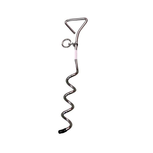 Spiral Tie Out Stake Dog Secure