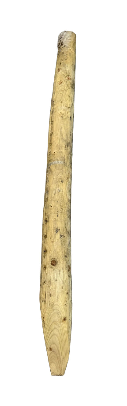 Half Round Split Fence Posts 5ft 6in x 4-5in